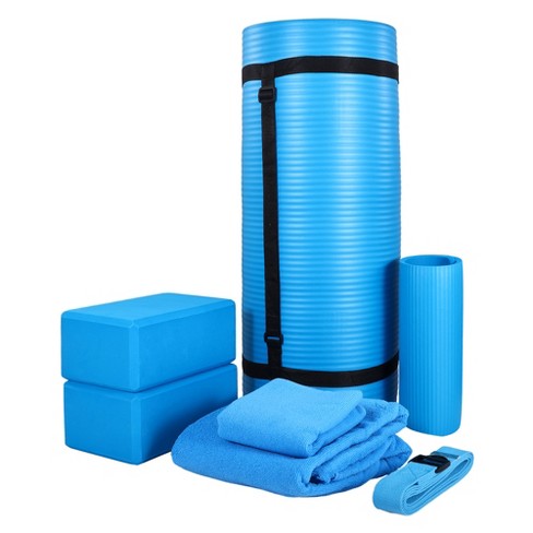 Yoga Block and Strap Set includes 2 PCS High-Density EVA Foam Yoga