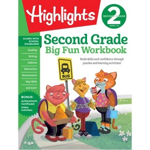 Second Grade Big Fun Workbook -  (Highlights Big Fun Workbooks) (Paperback) - 1 of 1