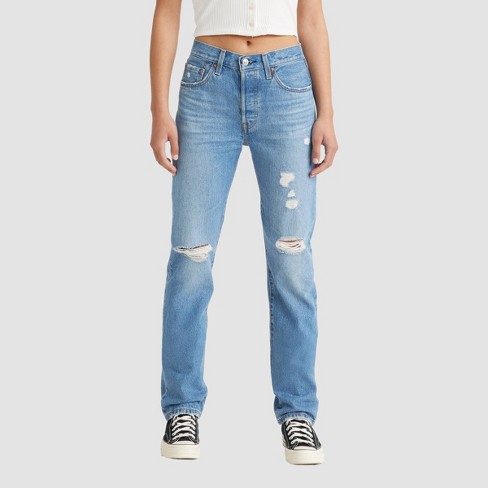 Tag det op Økologi skøjte Levi's® Women's 501™ High-rise Straight Jeans : Target