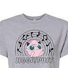 Women's - Pokémon - Jiggypuff Music Notes Cropped Graphic T-Shirt - 2 of 4