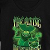 Women's - Spongebob Squarepants - Spongebob: The Search For Squarepants Flying Dutchman Cropped Graphic T-Shirt - 2 of 4
