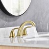 Sumerain  8 inch Widespread Bathroom  Faucet, Stainless Steel 304  Vanity Faucet, Brushed Gold - 2 of 4