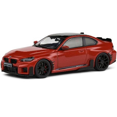 2023 BMW M2 M Performance Toronto Red Metallic with Black Top 1/43 Diecast Model Car by Solido