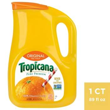 Tropicana Pure Premium No Pulp Orange Juice - 89 fl oz