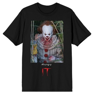 IT Hungry Clown Pennywise Black Tee Shirt - 1 of 1