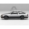 Toyota Sprinter Trueno (AE86) RHD "Project D Final Version" White with Graphics "Initial D" 1/64 Diecast Model Car by Autoart - 2 of 4