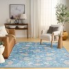 Nourison Botanical Washables Floral Indoor Flatweave Rug - 4 of 4