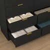 NicBex Modern 6/8/9 Drawer Dresser,Storage Chest with Engineered Wood Frame,Chest of Drawers for Bedroom,Living Room,Hallway,Kitchen - 4 of 4