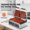VEVOR Commercial Panini Grill, 3600W Electric Sandwich Panini Maker, Stainless Steel Double Sandwich Press, Panini Grill with Temp Control & 19"x9" - 3 of 4