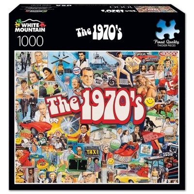 White Mountain The 1970's Jigsaw Puzzle - 1000pc