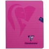 Clairefontaine Mimesys Staplebound Notebook - Lined w/ margin - 36 Sheets - 6 1/2 x 8 1/4 - Assorted Colors - 4 of 4