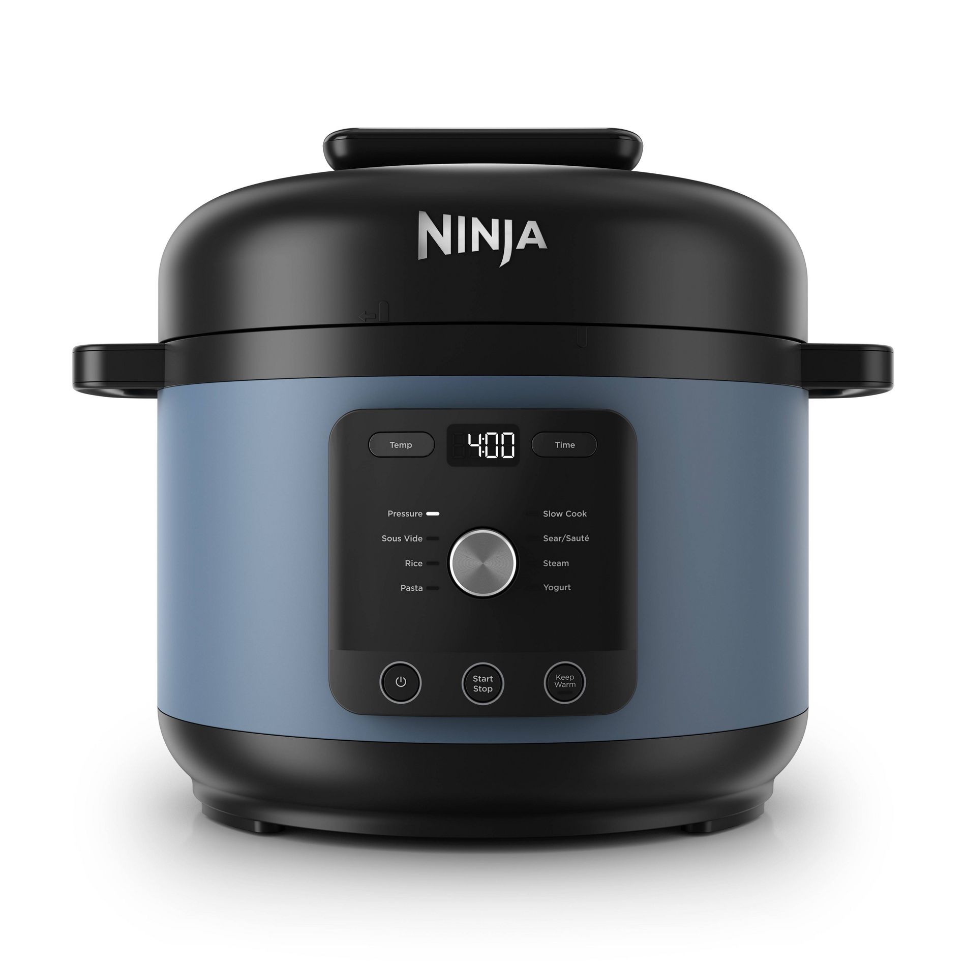 Ninja 6.5 Qt HyperHeat 9-in-1 Multi-Cooker, PFAS-Free Electric Pressure Cooker, Blue Macaron