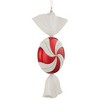 Northlight Peppermint Candy with Glitter Shatterproof Commercial Christmas Ornament - 18" - 4 of 4