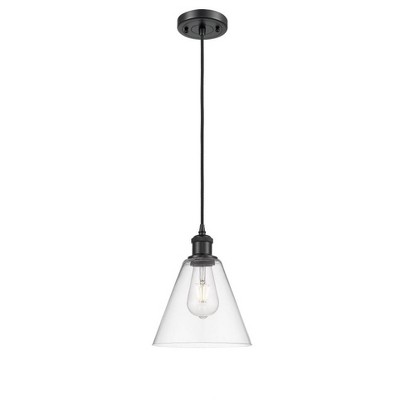 Berkshire - 1 Light Mini Pendant In Industrial Style-11.75 Inches Tall and 8 Inches Wide