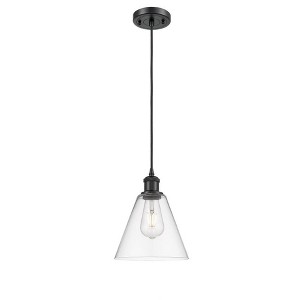 Berkshire - 1 Light Mini Pendant In Industrial Style-11.75 Inches Tall and 8 Inches Wide - 1 of 1
