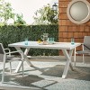 Core Dining Table - Indoor/Outdoor - PAT4053 - White - Safavieh - 2 of 4