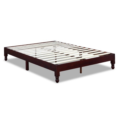 Solid Pine Wood Platform Bed Frame, Do All Bed Frames Have Slats