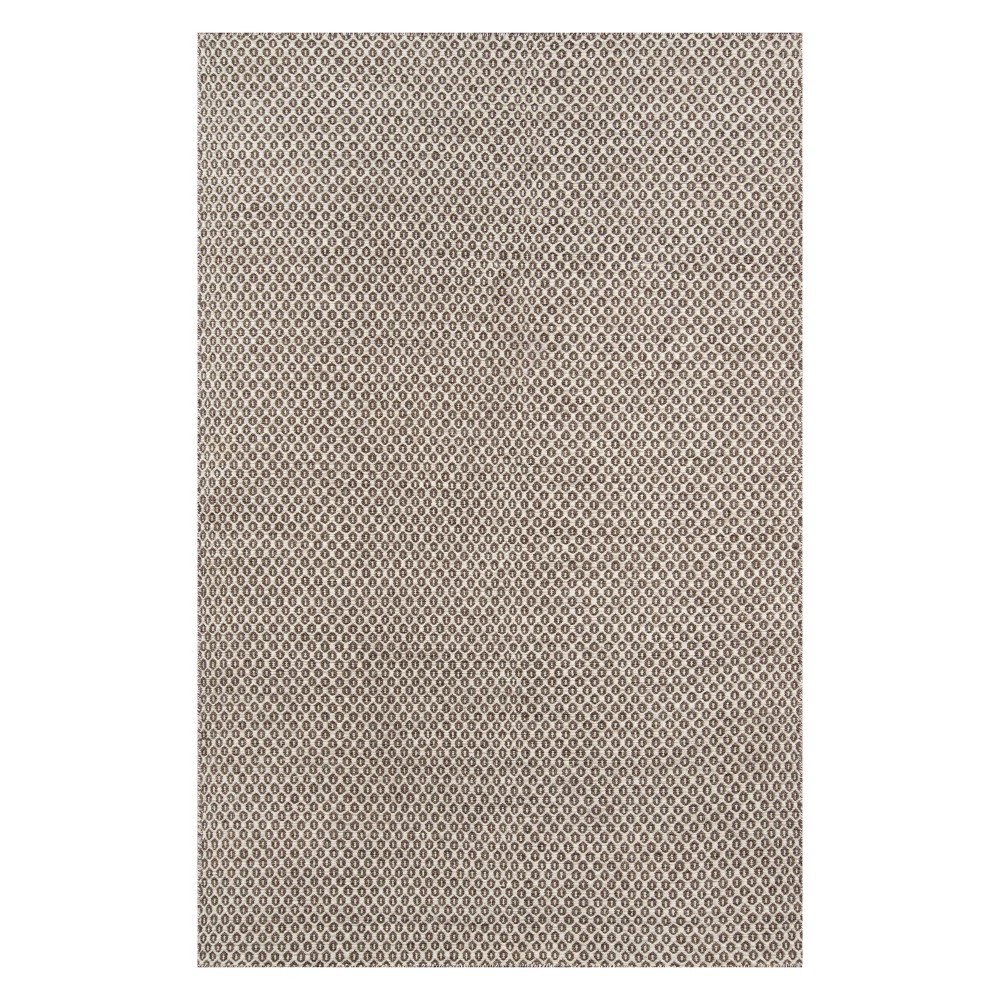 2'x3' Geometric Woven Accent Rug Brown - Momeni