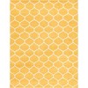 Unique Loom Trellis Frieze Rounded Trellis Indoor Woven Area Rug - 2 of 4