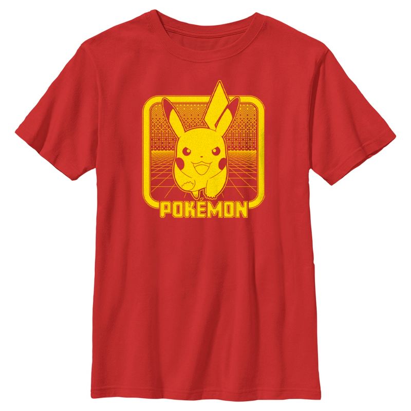 Boy's Pokemon Digital Pikachu T-Shirt, 1 of 5