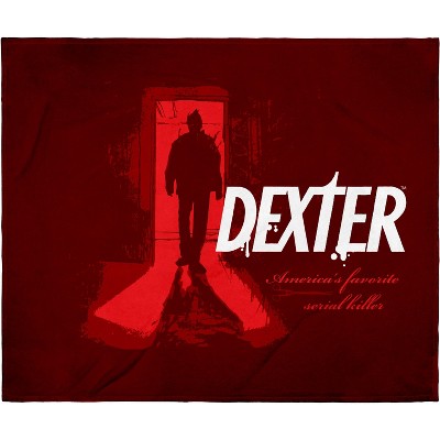 Dexter America's Favorite Serial Killer Soft Plush Fleece Throw Blanket