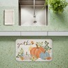 Stupell Industries Gather Welcome Autumn Pumpkins Printed Anti-Fatigue Floor Mat, design by Cat Thurman Designs, 30"x18" - 3 of 4