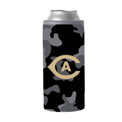 NCAA UC Davis Aggies 12oz Black Camo Slim Can Cooler