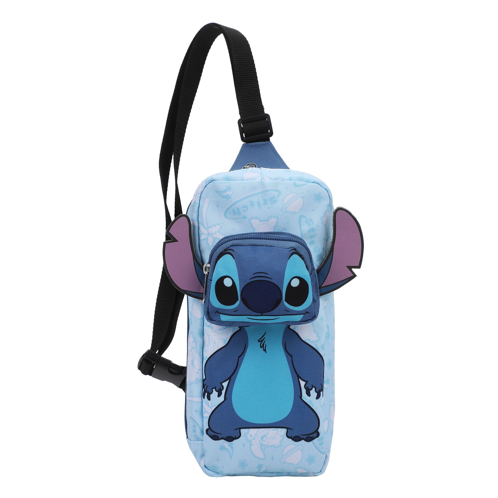 Disney’s Lilo & Stitch Character Crossbody Sling Bag With Adjustable Strap