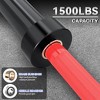 Weight Bar, 7FT Olympic Weightlifting Bar - 1500LB Capacity Powerlifting Barbell 2'' Standard Gym Bar Dual Bearings for Home Gym Deadlift Bench Press - 2 of 4