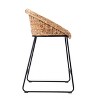 Landrine 35" Water Hyacinth Counter Stools - (Set Of 2) - BC1130831 - Natural - SEI - 3 of 4