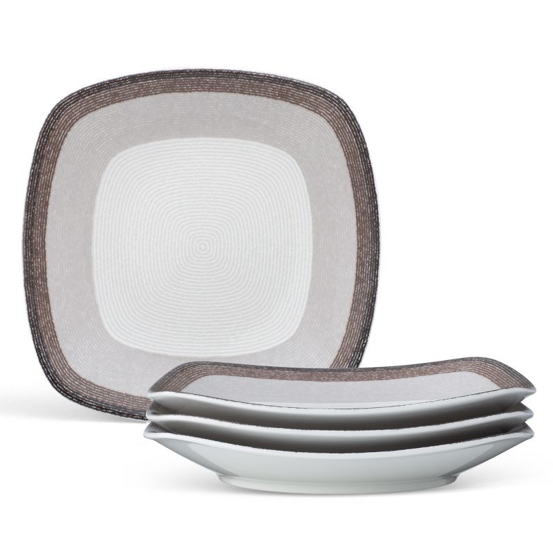 Noritake Colorscapes Layers Set of 4 Square Salad/Dessert Plates, 1 of 7