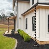 Good Direction Lg Modern Farmhouse Aluminum Rain Chain Basin - 2 of 4