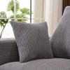 113" Corduroy U-Shaped Modular Boneless Sectional Sofa with Chaise & Ottoman - 3 of 3