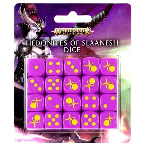 Hedonites Of Slaanesh Dice Set Warhammer Age Of Sigmar - 1 of 1