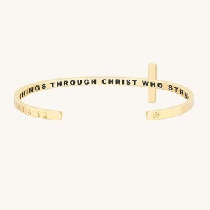 Mantra Jewelry - Philippians 4:13: I Can Do All Things Through Christ Who Strengthens Me - 1 of 4