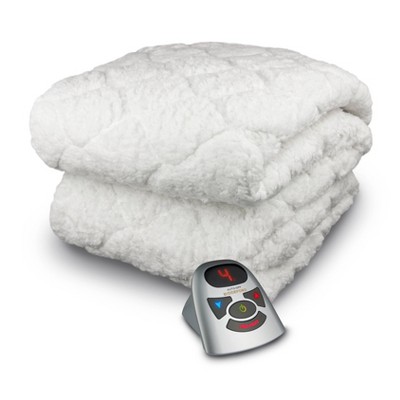 Twin Sherpa Electric Mattress Pad - Biddeford Blankets