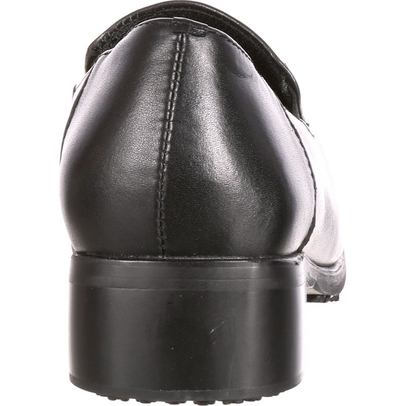 Women's SlipGrips Slip-Resistant Work Shoe, 7483, Black, 4 of 8