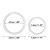 Unique Bargains AC Climate Control Ring Knob Ring Trim Cover for Subaru Forester 2019-2021 - 2 of 3