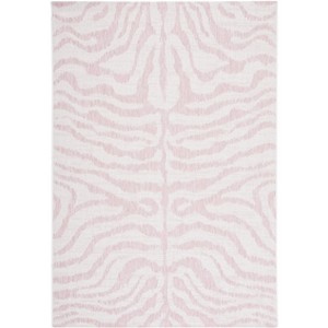 Courtyard CY8444 UV & Stain Resistant Non-Shedding Power Loomed Indoor/Outdoor Rugs - Safavieh - 1 of 4