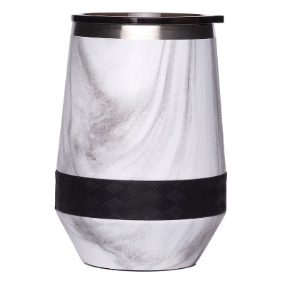 Elemental® Recess Series Stainless Steel 10-Oz. Insulated Stemless Wine Tumbler