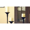 SPI Home Richmond Candleholders Set of 3 – Cast Iron Decorative Holders, 19" Tall, Classic Metal Accent Set - 4 of 4