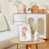 Unique Bargains REGALWOVEN Tabletop Durable Horizontal and Vertical Gloss Metal Picture Frame 1 Pc - 2 of 4