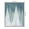 Amanti Art Mod Evergreens I by Grace Popp Canvas Wall Art Print Framed 23-in. x 28-in. - 4 of 4