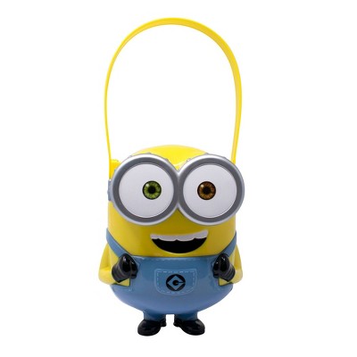 Despicable Me Minions Character Plastic Pail Halloween Trick or Treat Container