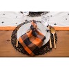 DII Woven Paper Placemat Set 6 Piece, Black, 15" Dia - 4 of 4