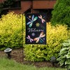 Colorful Dragonflies Spring Burlap Garden Flag Welcome 12.5"x18" Briarwood Lane - 4 of 4