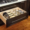 Rev-A-Shelf Drop-In Pot and Pan Drawer Organizer Storage Rack for 4DPS & 4DPG Model Peg Boards, Adjustable Divider for Cookware, Chrome, 5DCD-1-CR - 4 of 4