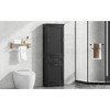 Akoasm MDF Tall Floor Bathroom Storage Cabinet With Drawers & Adjustable Shelf-Black - 4 of 4