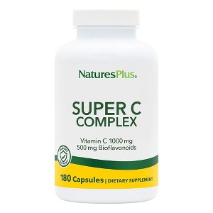 Super C Complex by Nature's Plus  -  180 VegCap - 1 of 3