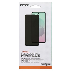 Ampd Full Coverage Privacy Glass Screen Protector for Apple iPhone 15 Pro Max - 1 of 1